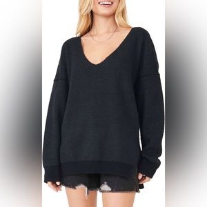 Free People Sweater Weather V-Neck Sweater